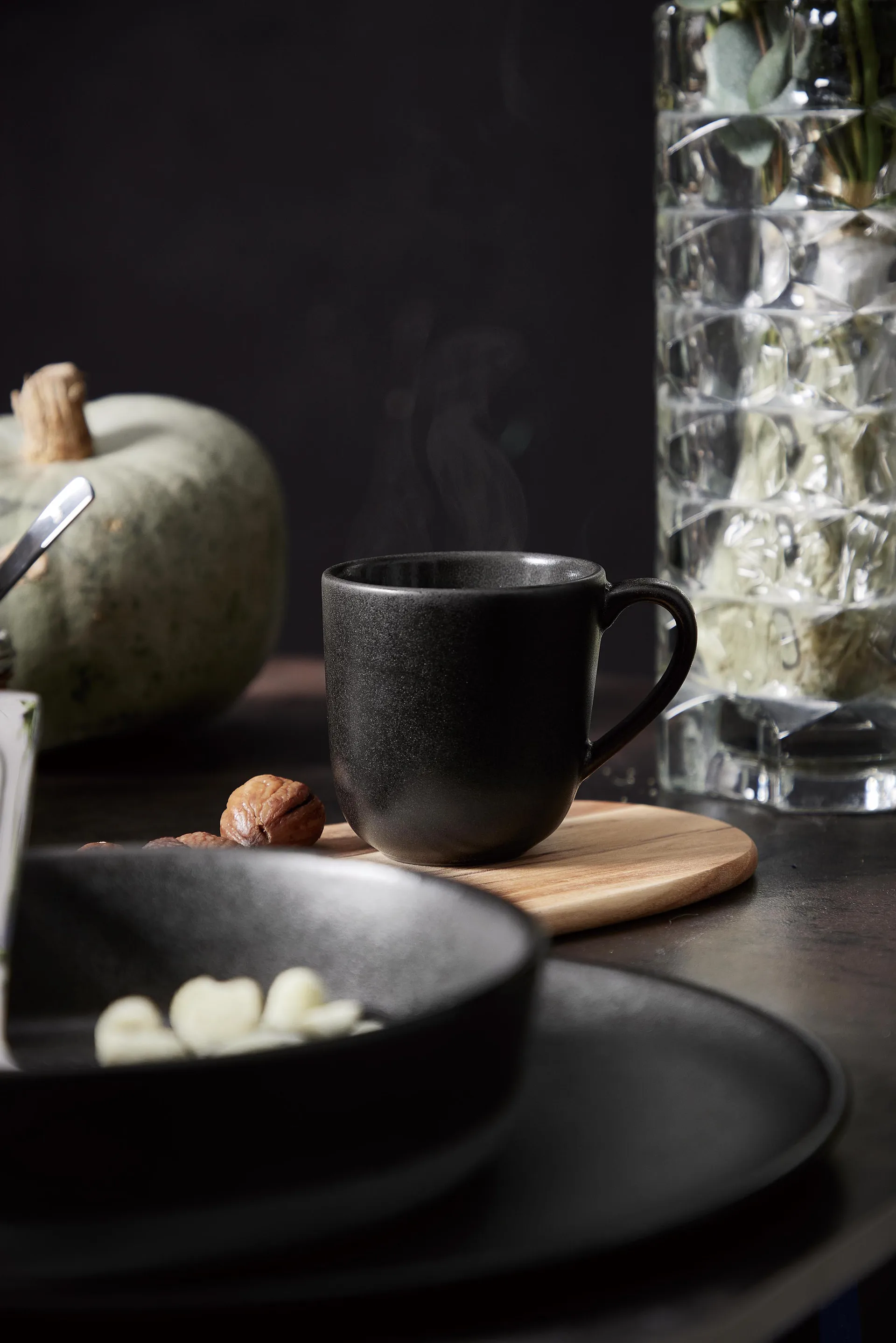 Raw 马克杯 带把手 20 cl, Titanium 黑色 Aida