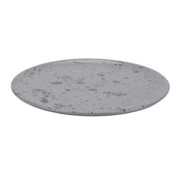 Raw 盘 Ø20cm - 灰色带圆点 - Aida