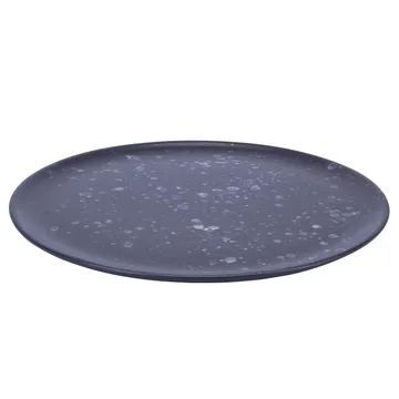 Raw 盘 Ø28cm - 黑色带圆点 - Aida