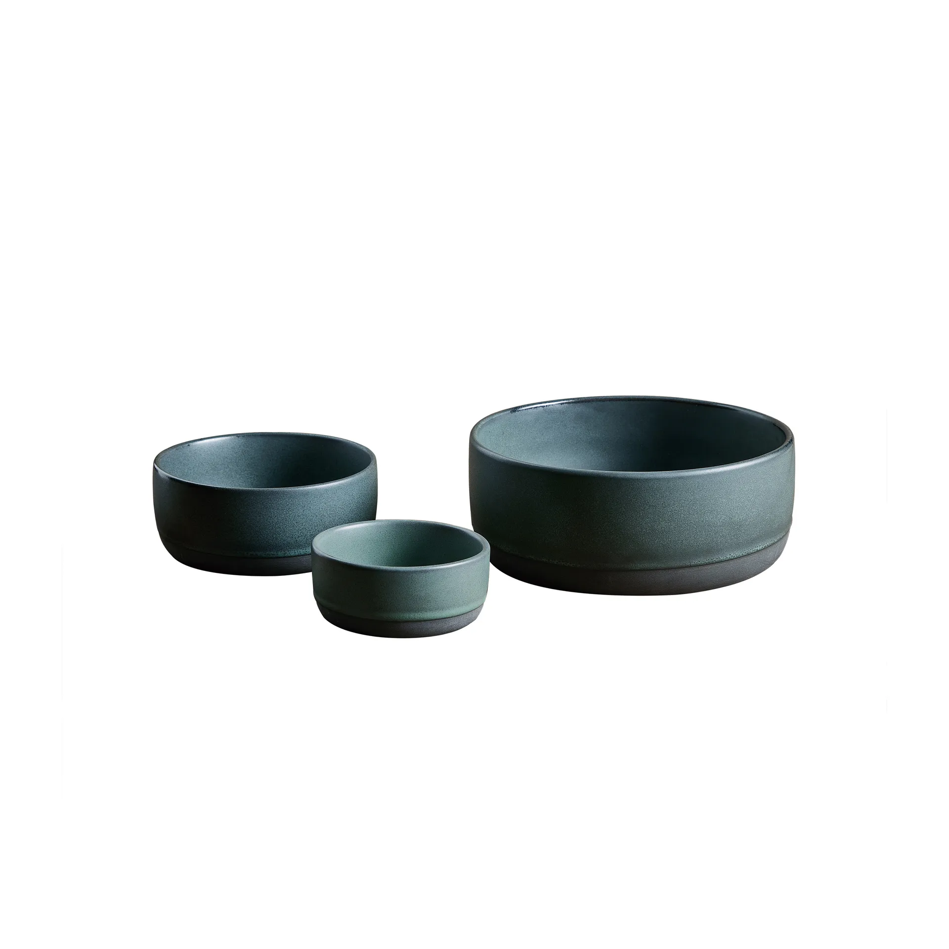 Raw 碗  3 pieces, Northern 绿色 Aida