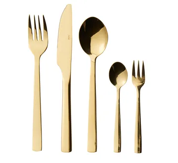 Raw 餐具 60件装 - Gold - Aida