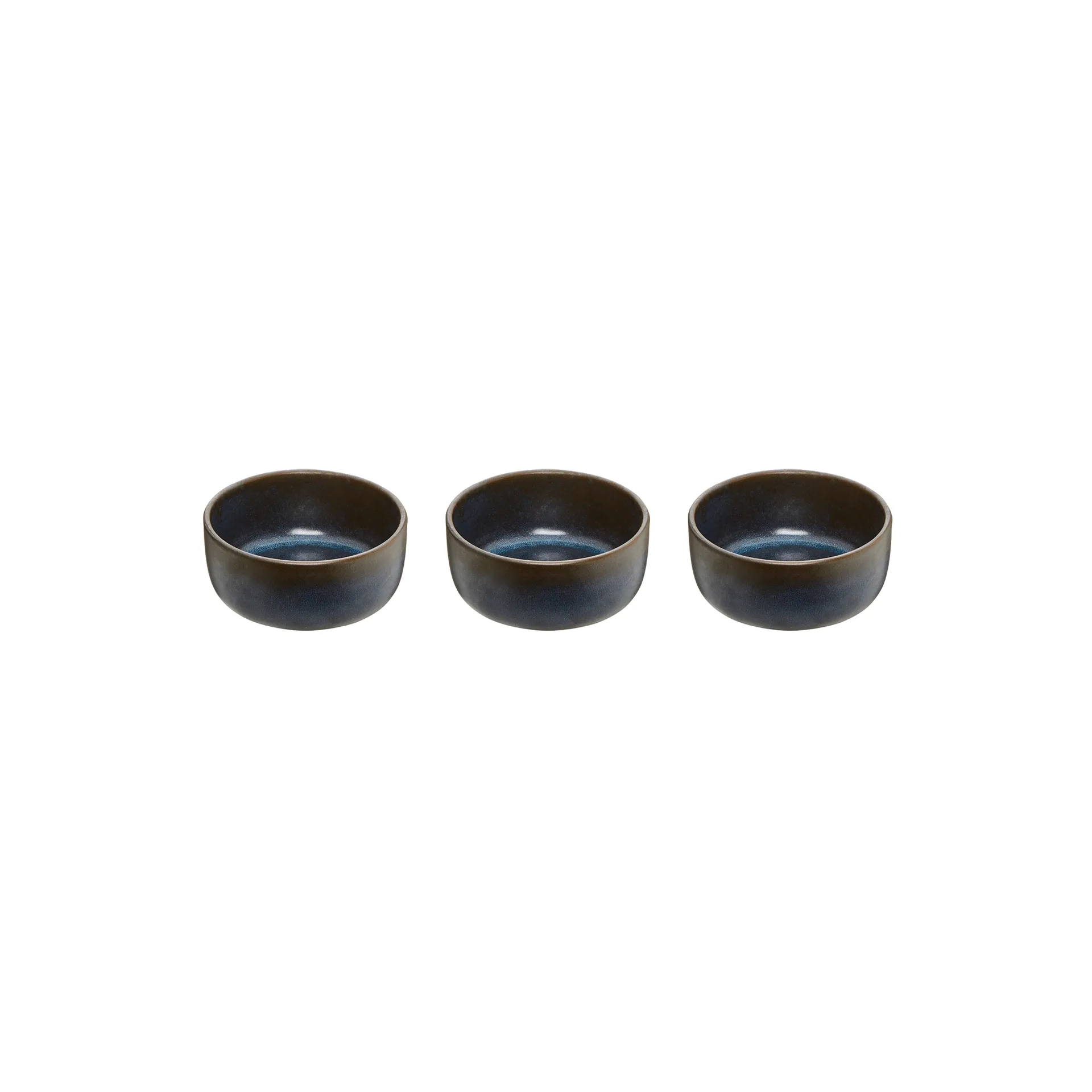 Raw 迷你碗 Ø7.5cm 3件装, midnight 蓝色 Aida