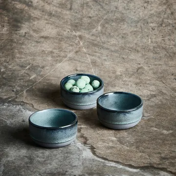 Raw 迷你碗 Ø7.5cm 3件装 - 北欧绿 - Aida