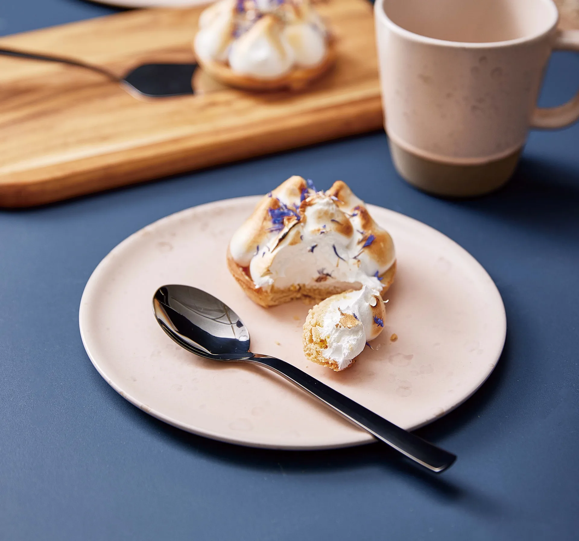 Raw dessert 勺子 四件套装, 黑色 Aida