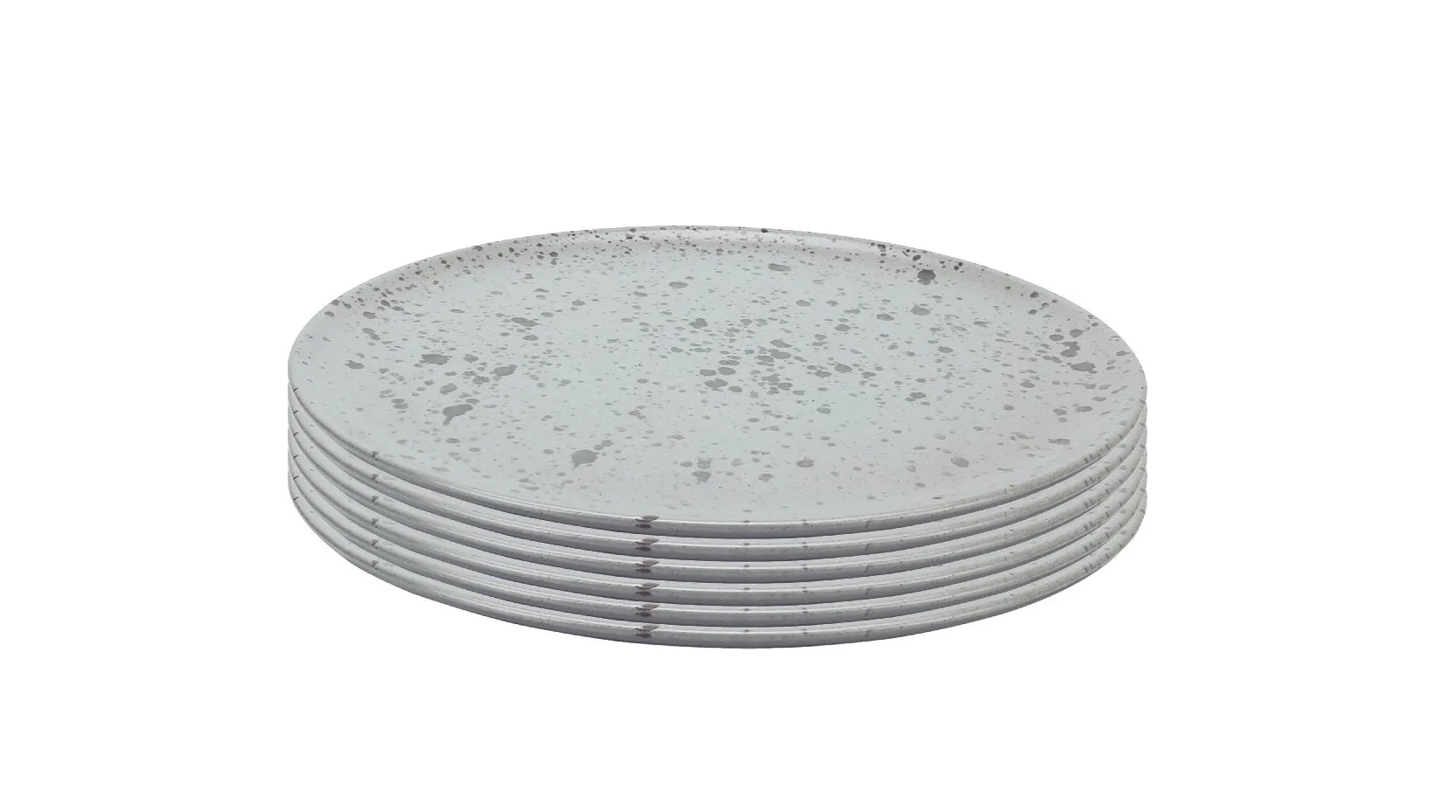 Raw Dinner 餐盘 Ø28 cm 6-pack, 灰色 Aida