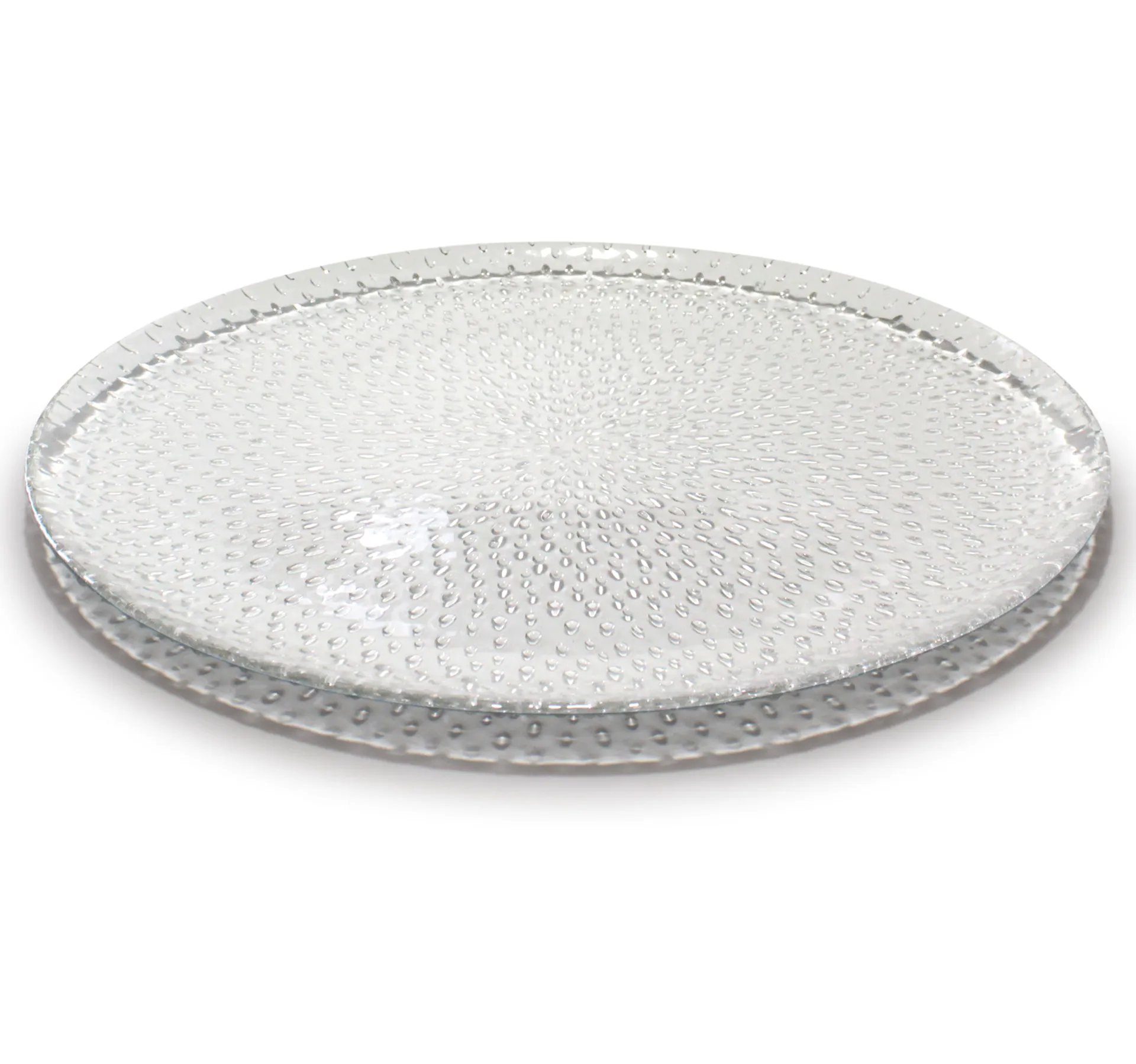 Raw 盘子 glass, Clear Aida