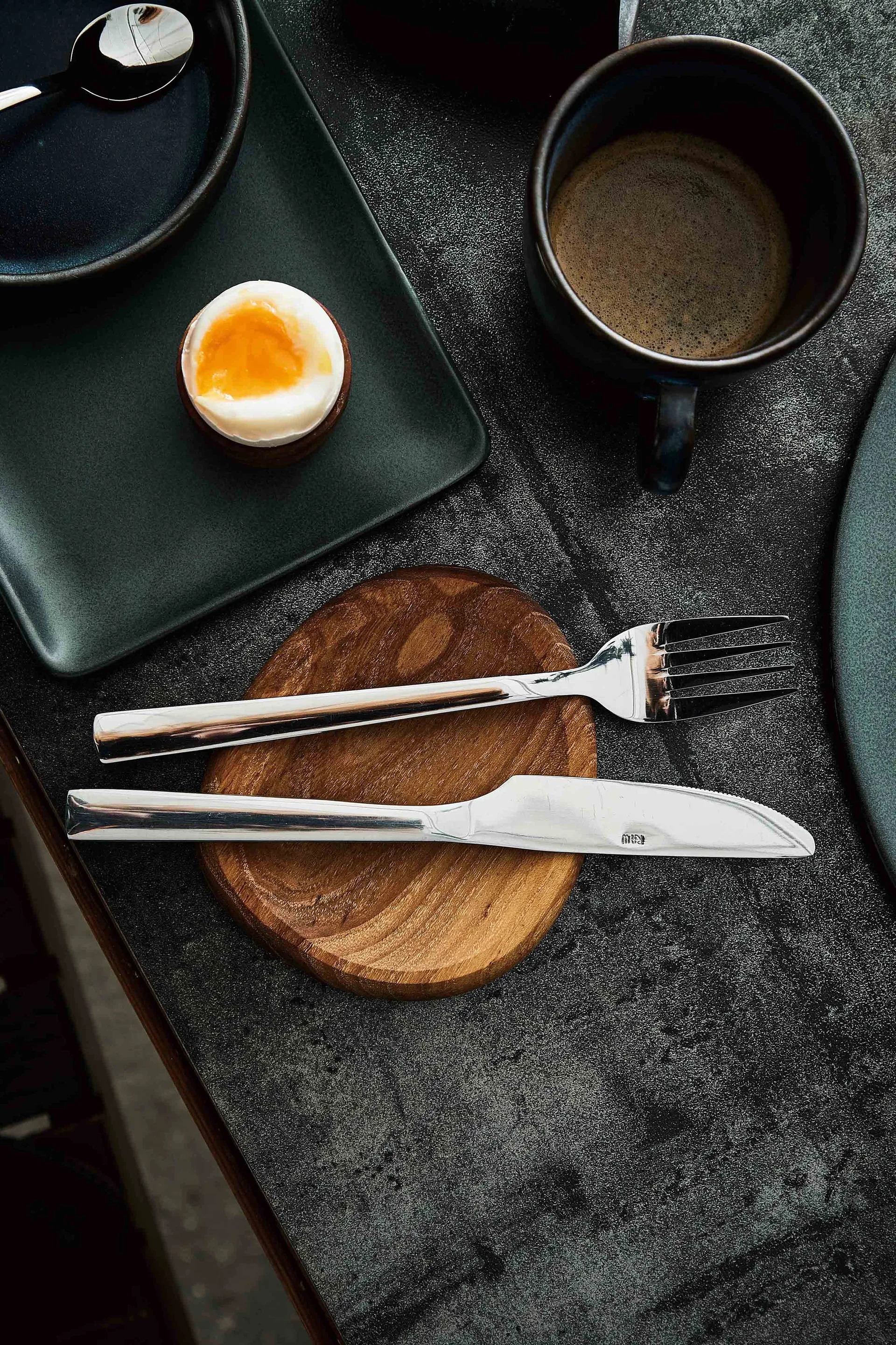 Raw party盘子 13x11.4 cm 两件套装, Wood Aida