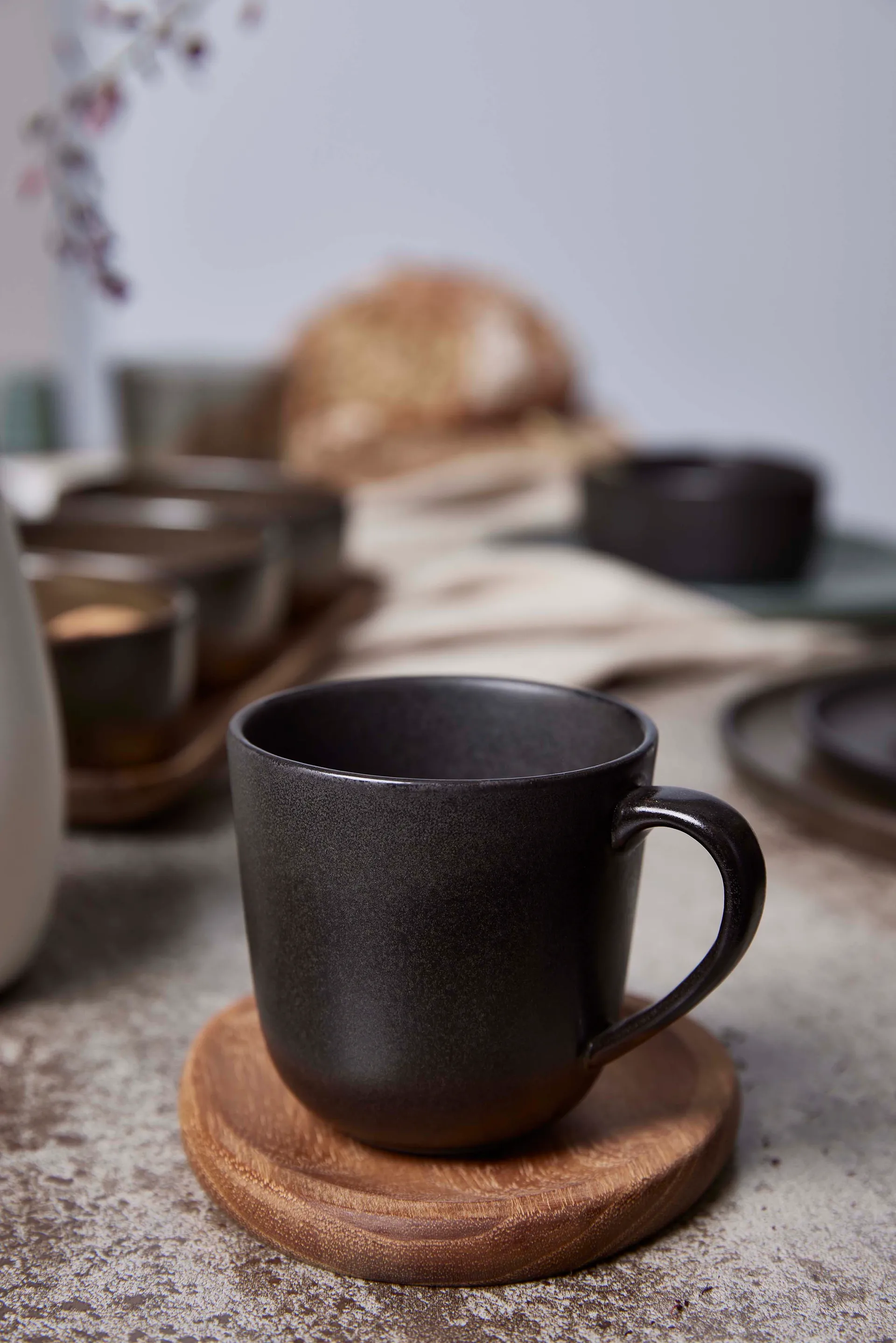 Raw party盘子 13x11.4 cm 两件套装, Wood Aida