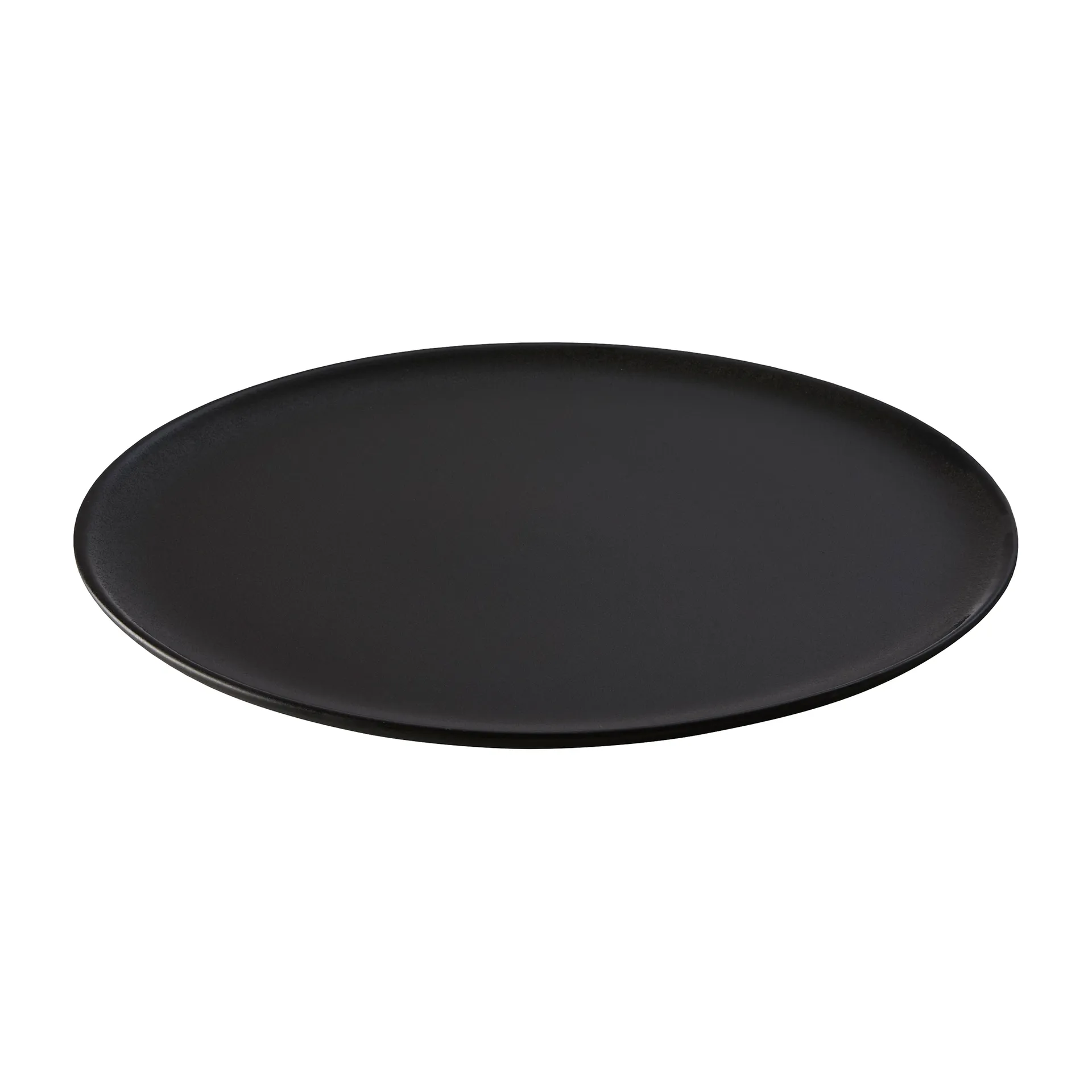 Raw serving platter Ø34 cm, Titanium 黑色 Aida