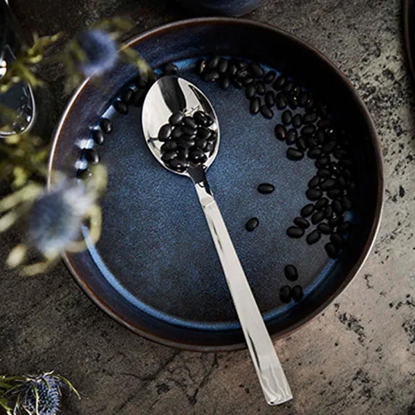 Raw soup 盘子 Ø19,4 cm, Midnight 蓝色 Aida