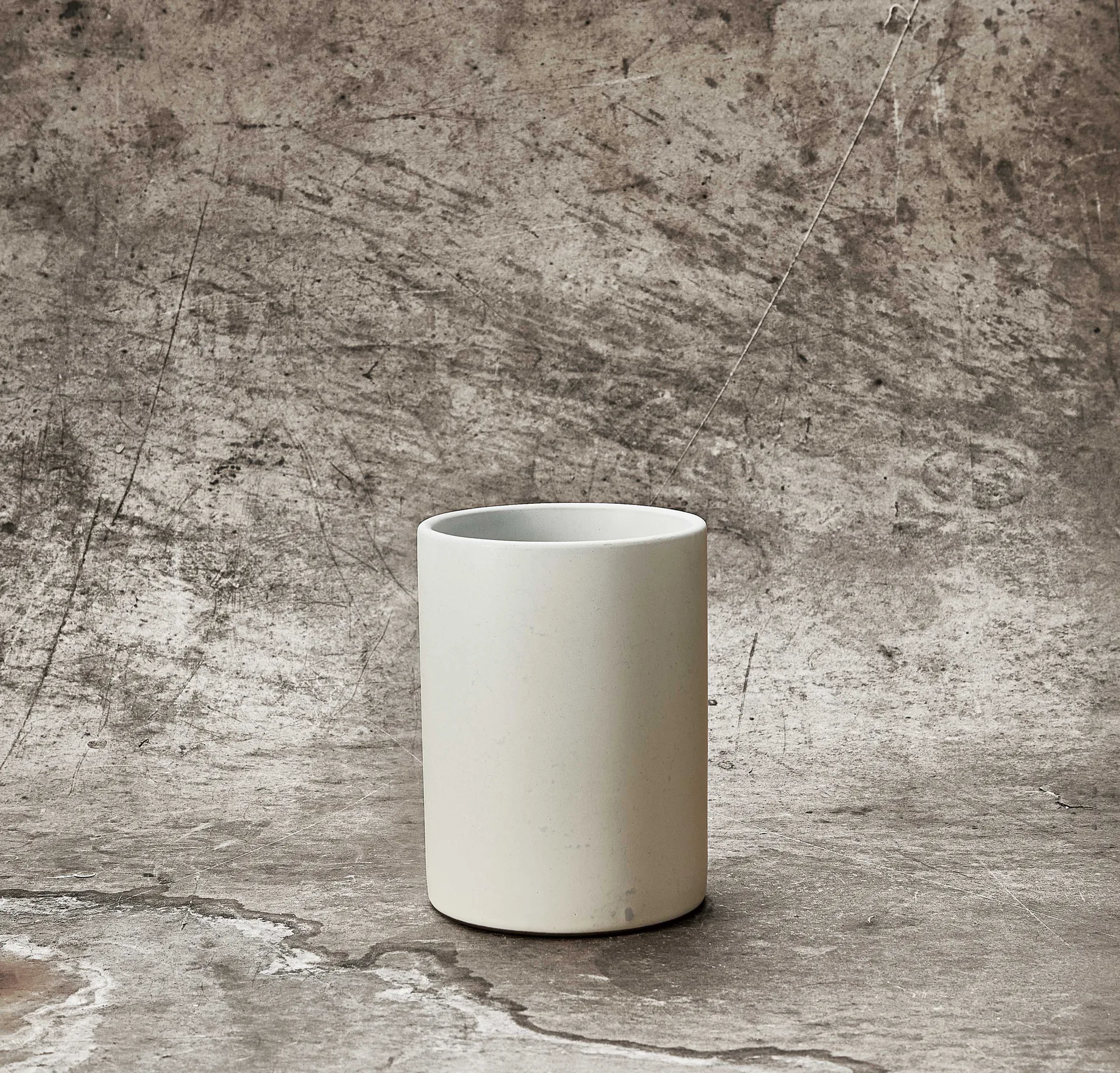 Raw storage jar 15 cm, Arctic 白色 Aida
