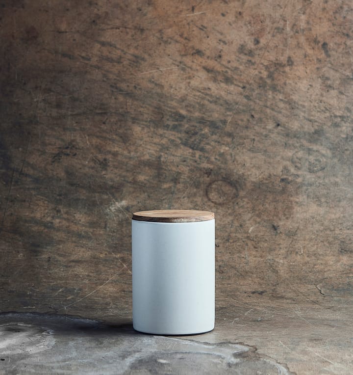 Raw storage jar with lid 15 cm, Arctic 白色 Aida