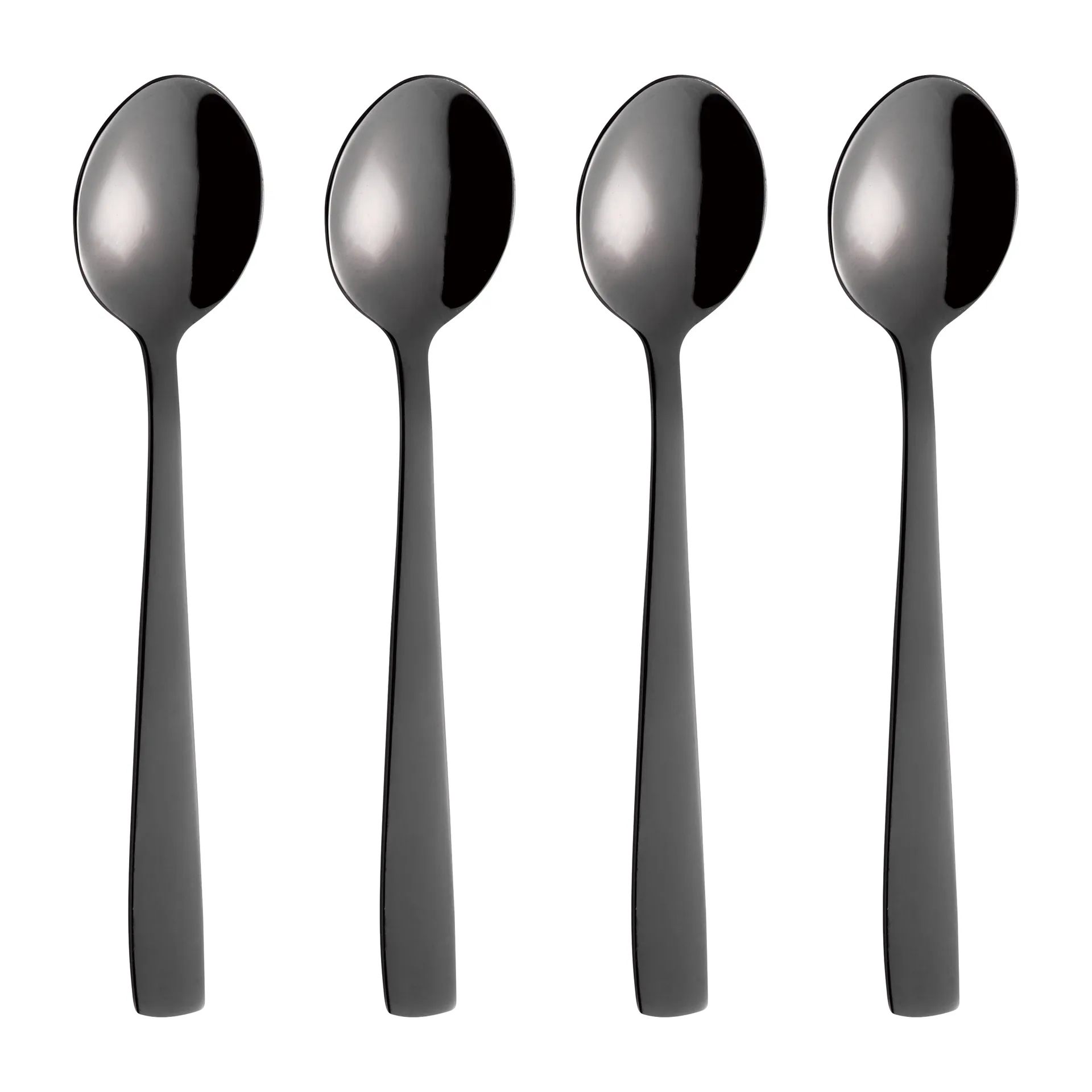 Raw teaspoon 四件套装, 黑色 Aida