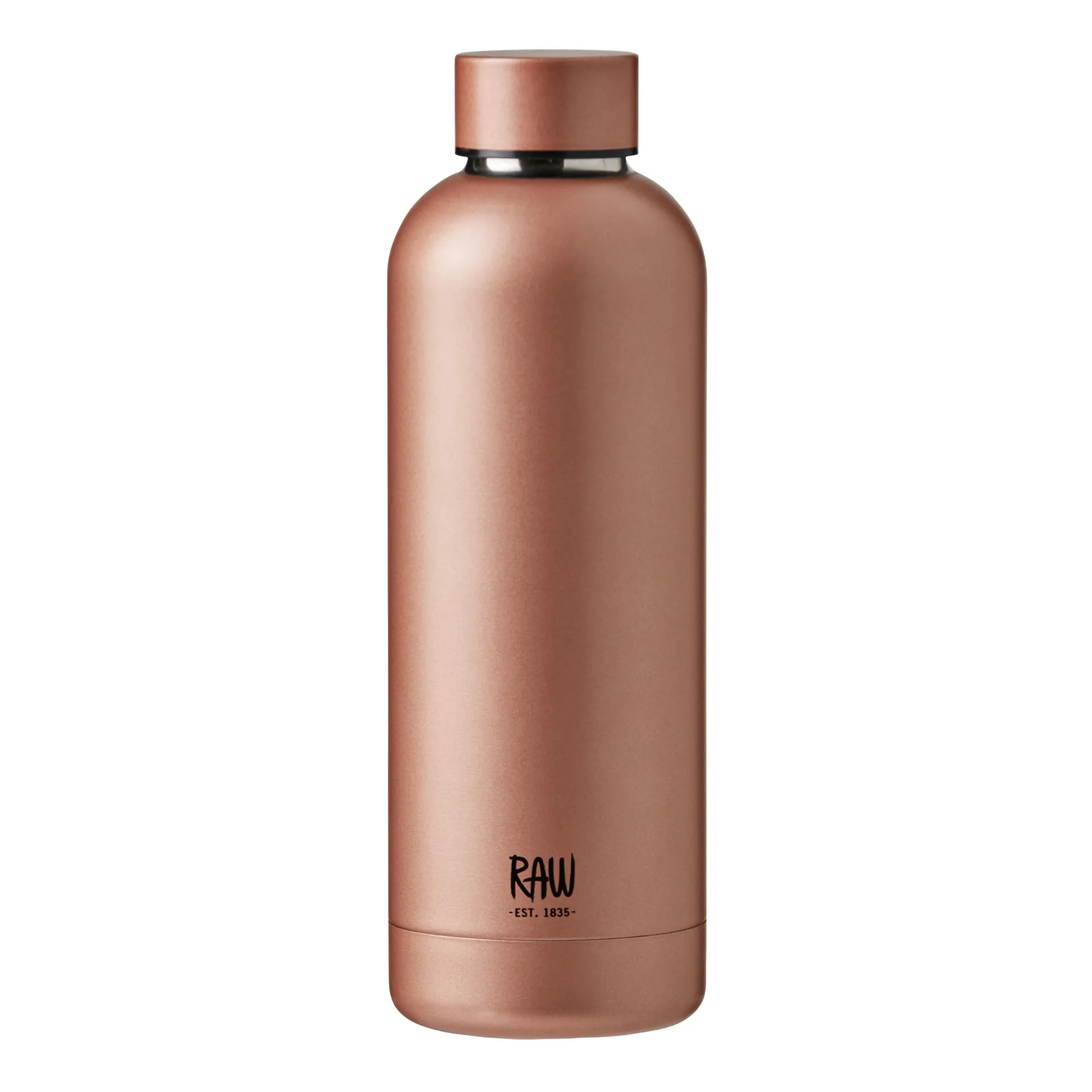 Raw thermos bottle 0.5 l, 玫瑰色gold (橘色) Aida