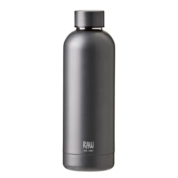 Raw thermos bottle 0.5 l - matte 灰色 - Aida