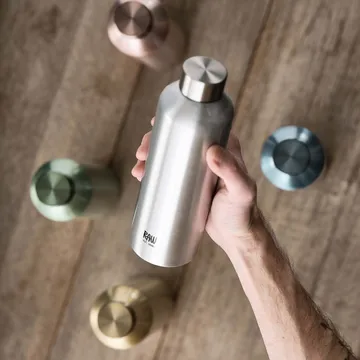 Raw To Go aluminum bottle 0.75 L - 蓝色 - Aida