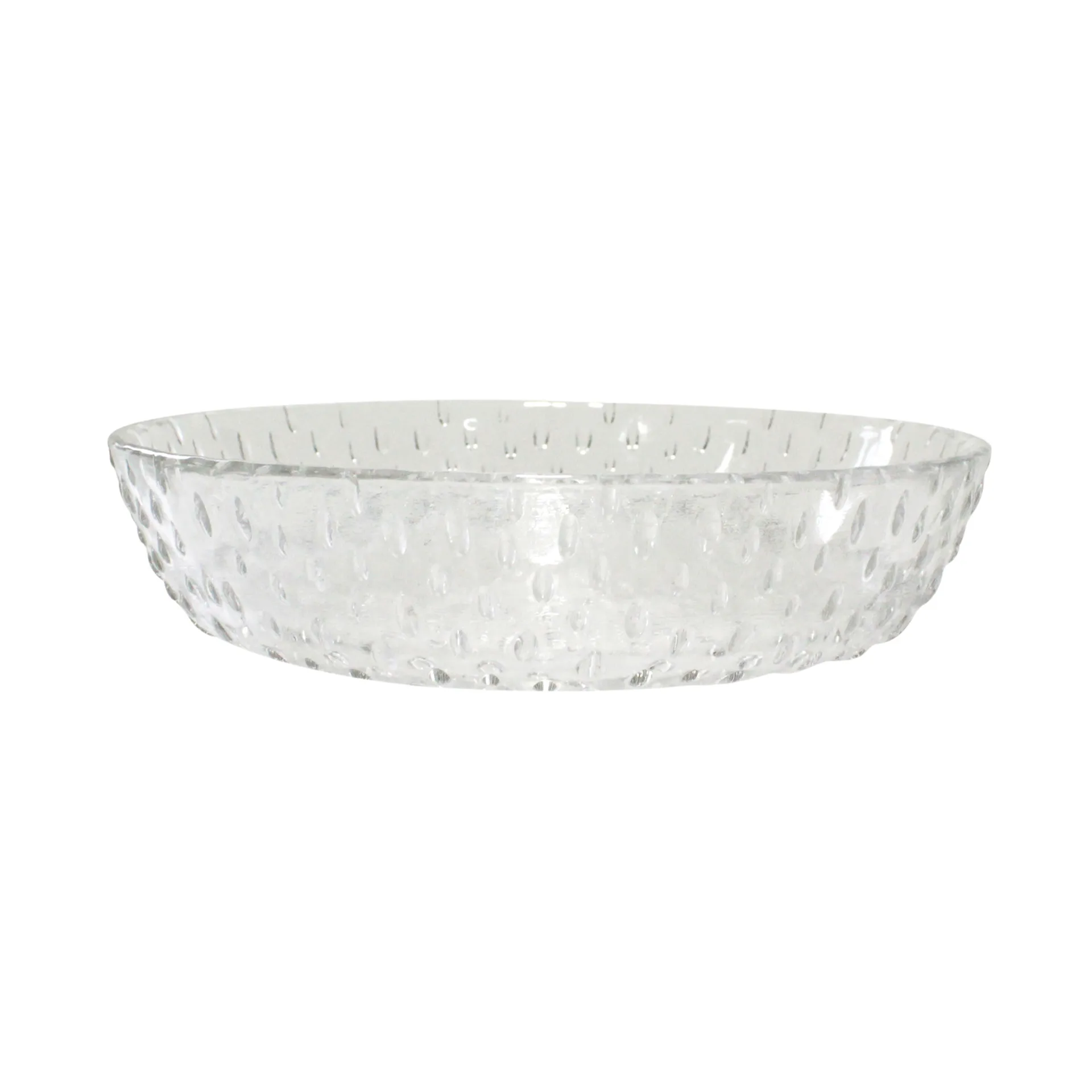 Raw玻璃深盘直径16cm, 透明款 Aida