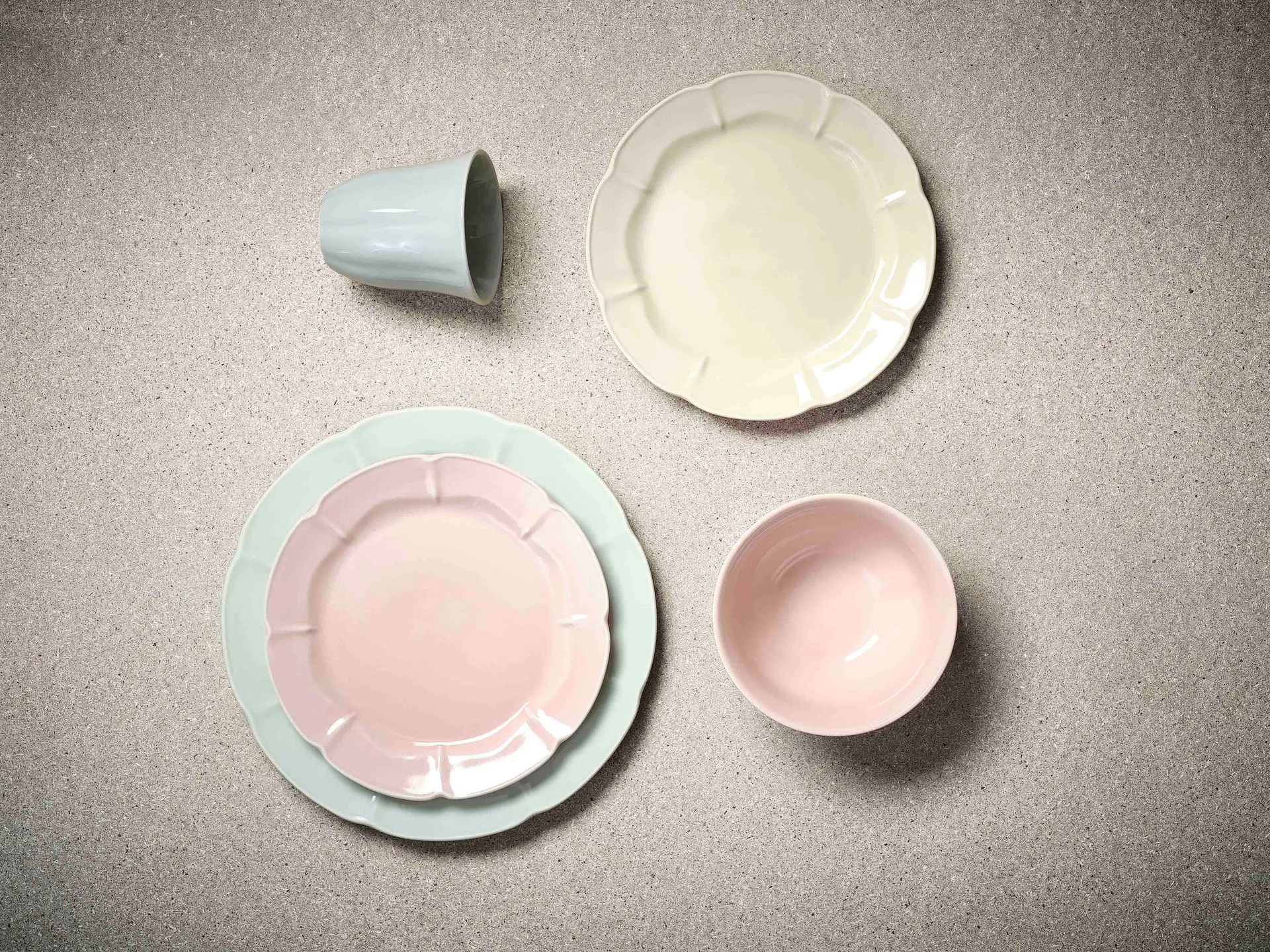 Søholm Solvej 盘子 26.5 cm, Minty green Aida