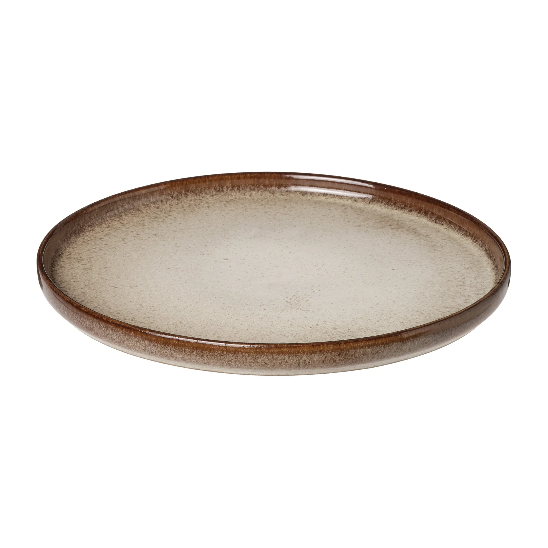 Søholm Sonja 盘子 Ø27 cm, 棕色 Aida