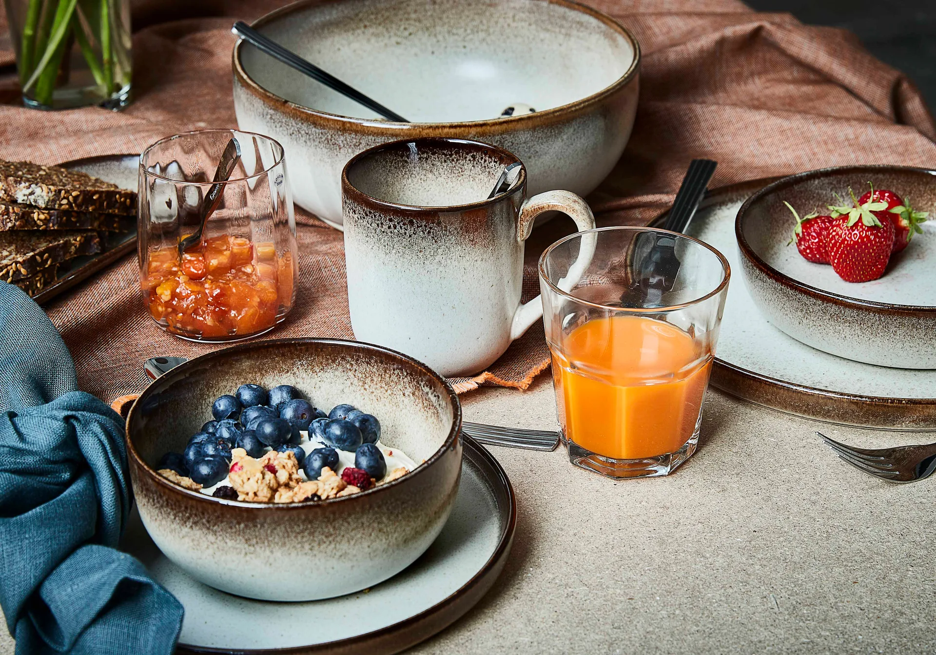 Søholm Sonja 马克杯 40 cl, 棕色 Aida