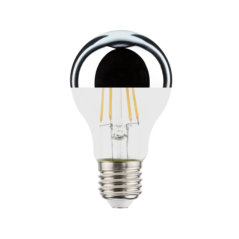 LED Top Mir 光源 E27, 透明_银色_2700K_680流明_7W Airam
