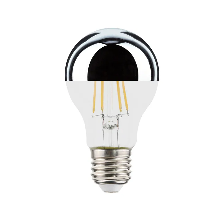 LED Top Mir 光源 E27 - 透明_银色_2700K_680流明_7W - Airam