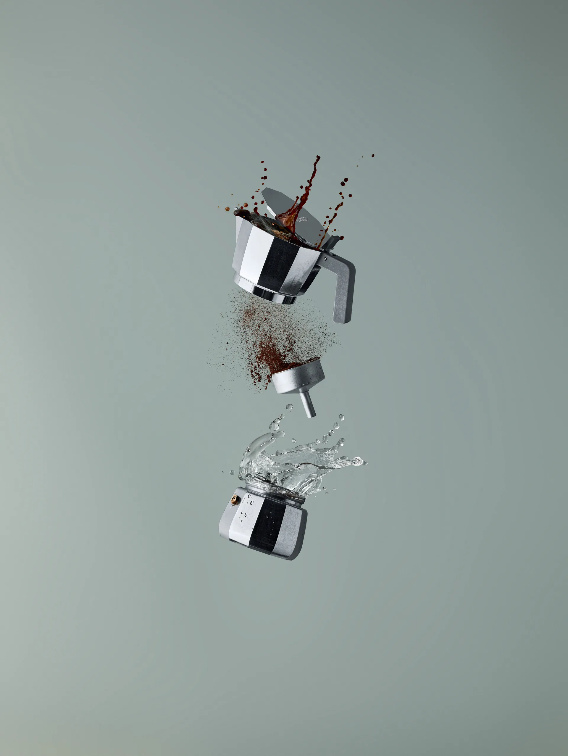 摩卡浓缩咖啡机, 3 杯量 Alessi