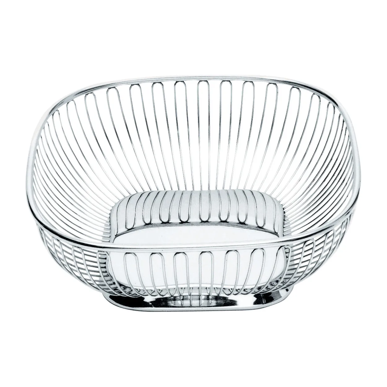 Alessi 铁丝网篮 23x23cm, 不锈钢 Alessi