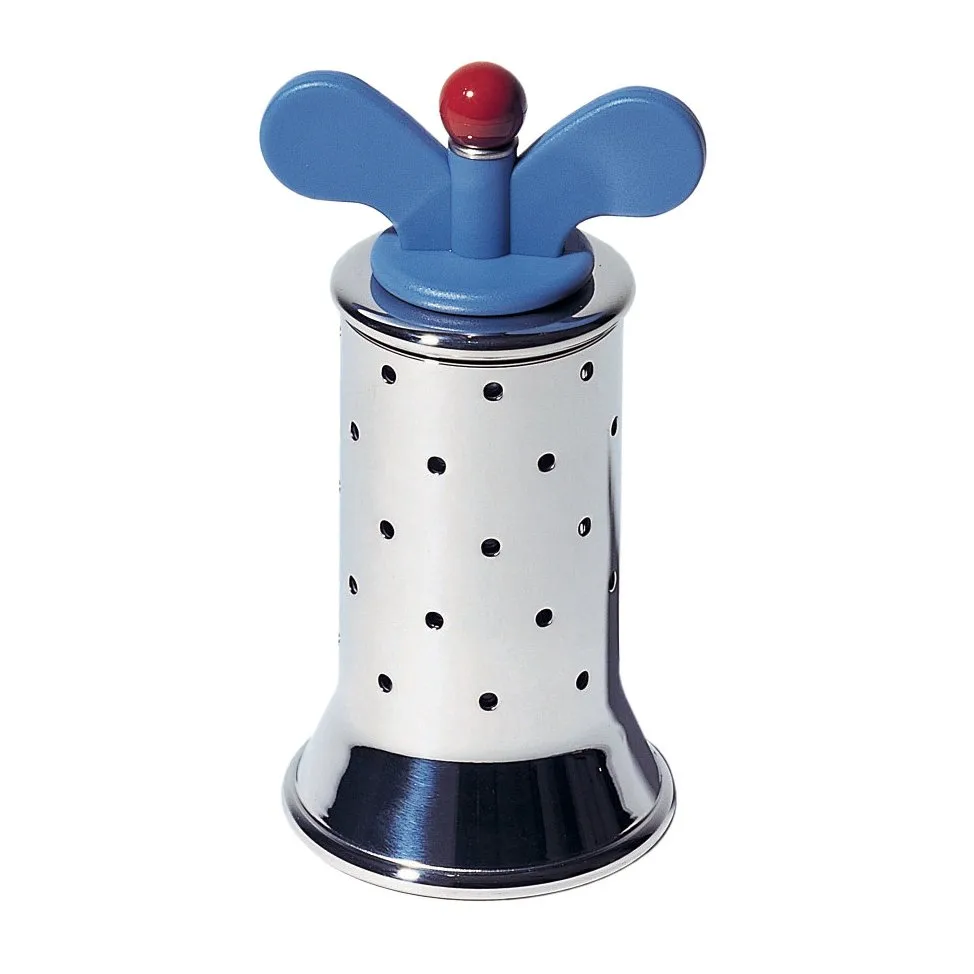 Alessi 胡椒研磨器, 蓝色_不锈钢 Alessi