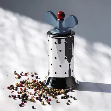 Alessi 胡椒研磨器 - 蓝色_不锈钢 - Alessi