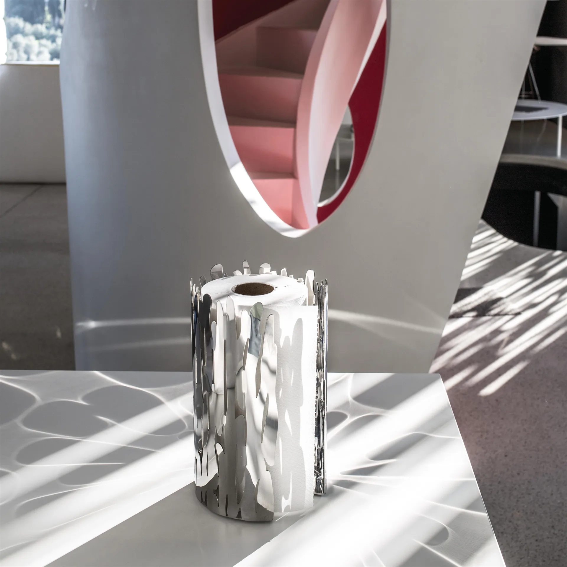 Barkroll 厨房纸巾架/厨房纸巾置物架, 不锈钢 Alessi