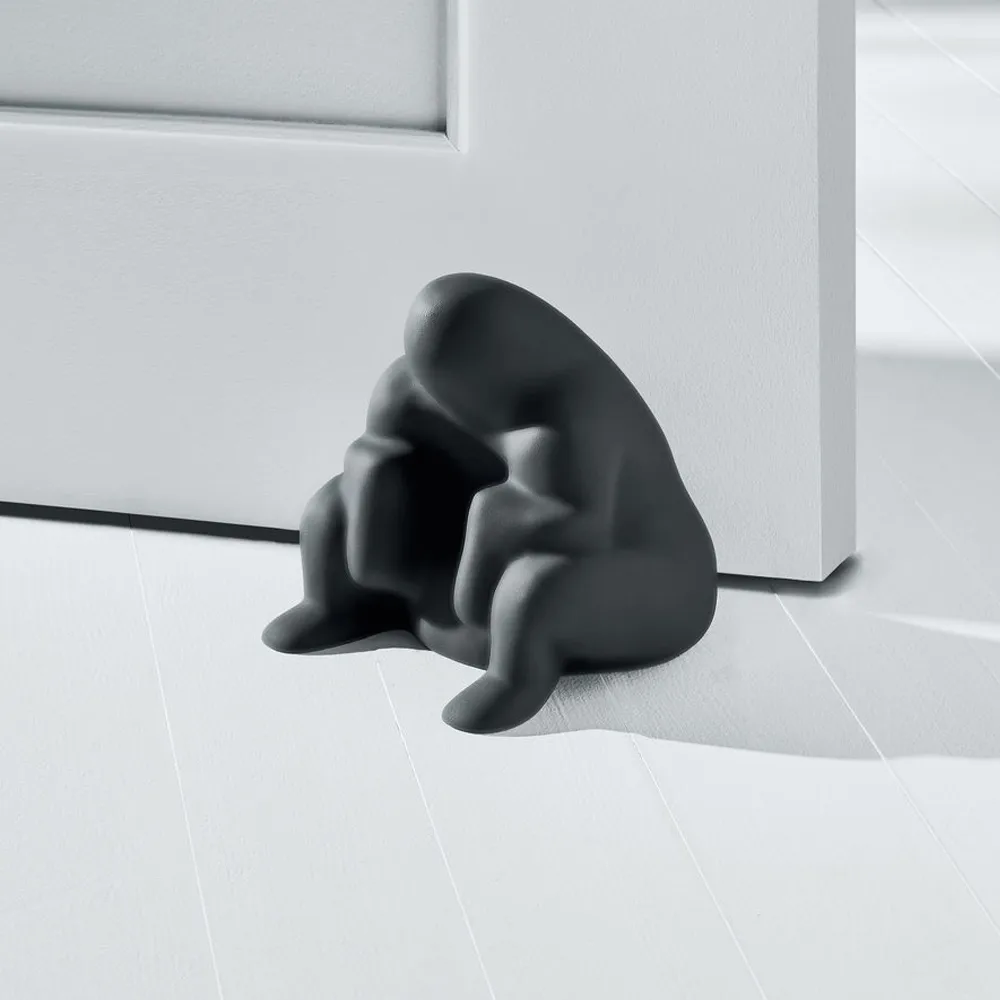 Dédé 北欧简约风格门挡, 黑色 Alessi