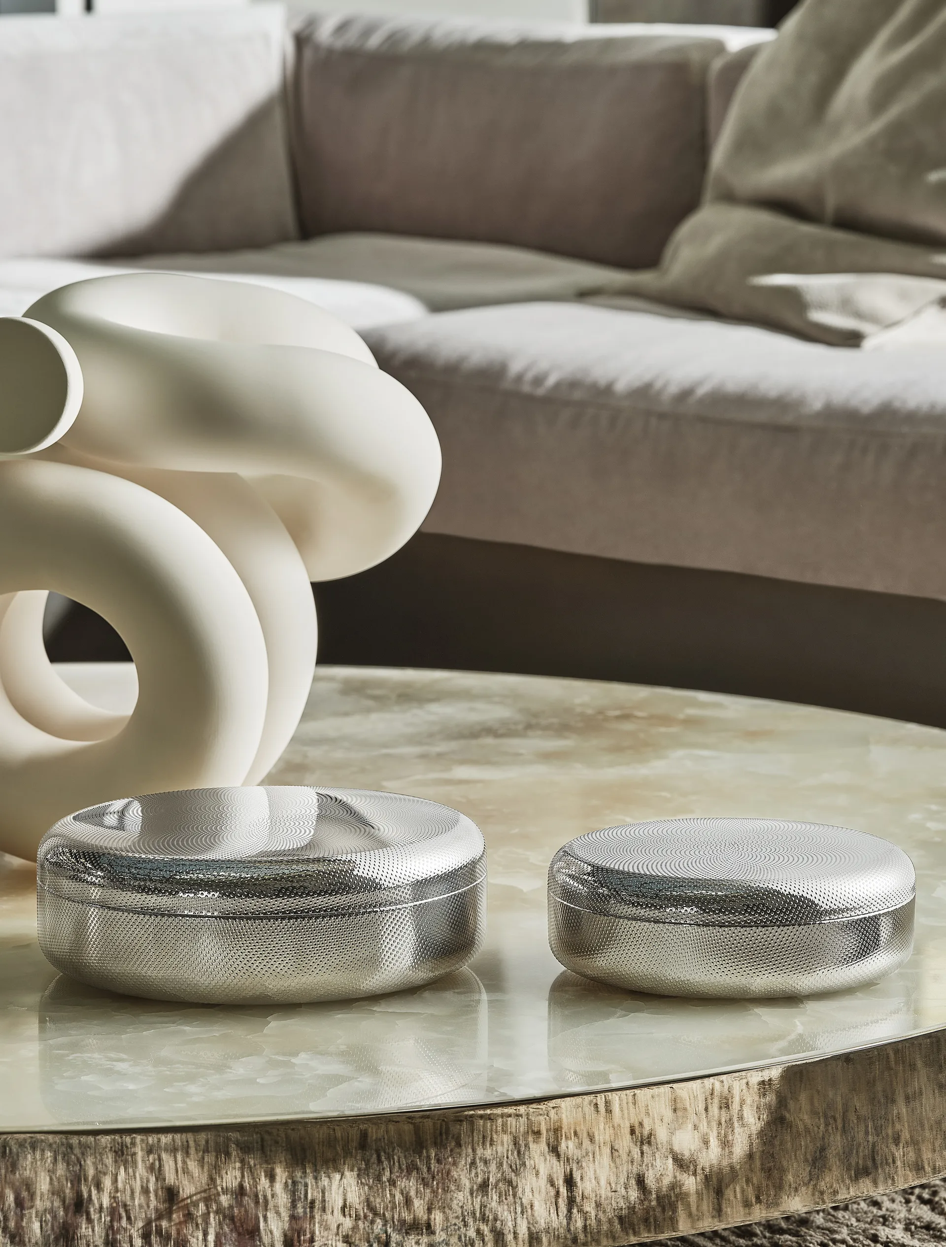 Extra ordinary texture 储物罐/储物盒, Ø28 cm Alessi