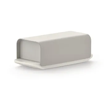 Mattina 黄油碟 9.5x21cm - 暖灰色_不锈钢 - Alessi