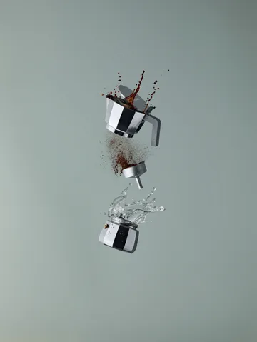 Moka 意式浓缩咖啡机 - 6个铜质 - Alessi