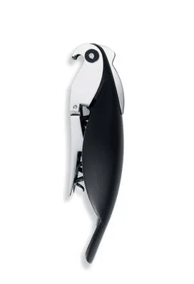 Parrot 开瓶器 13x3 cm - 黑色 - Alessi