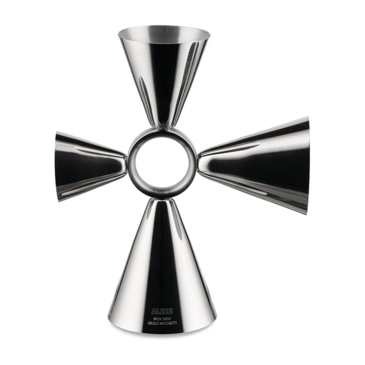 Quadri 调酒量杯套装 , 不锈钢 Alessi