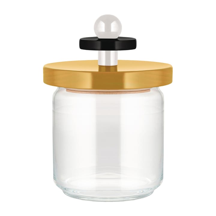 Twergi 玻璃密封罐/储存罐 0.75 L - 黄色 - Alessi