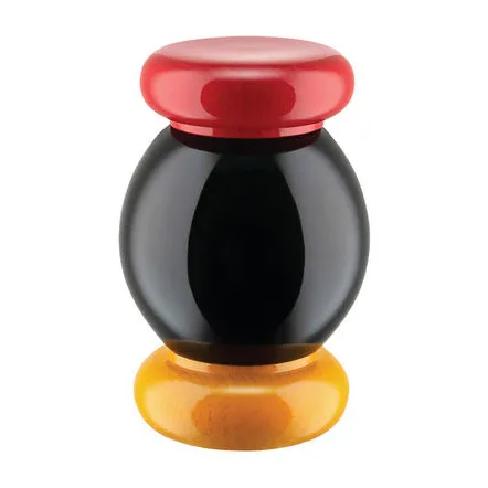 Twergi 盐胡椒研磨器11cm - 黑色 - Alessi