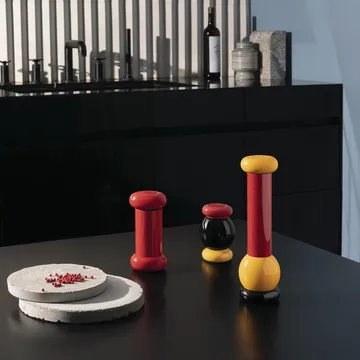 Twergi 盐胡椒研磨器23cm - 红色 - Alessi