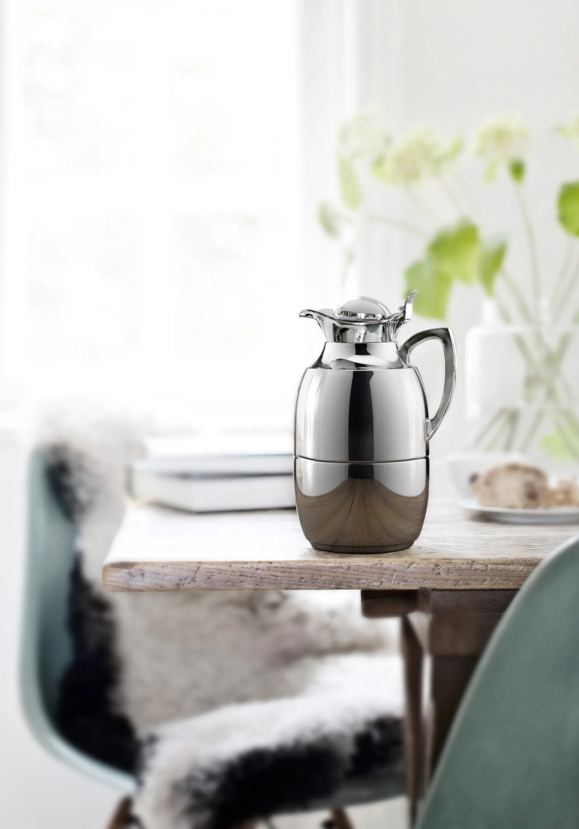 Juwel 保温杯 水壶/水瓶 1 l, Chrome plated stainless steel Alfi