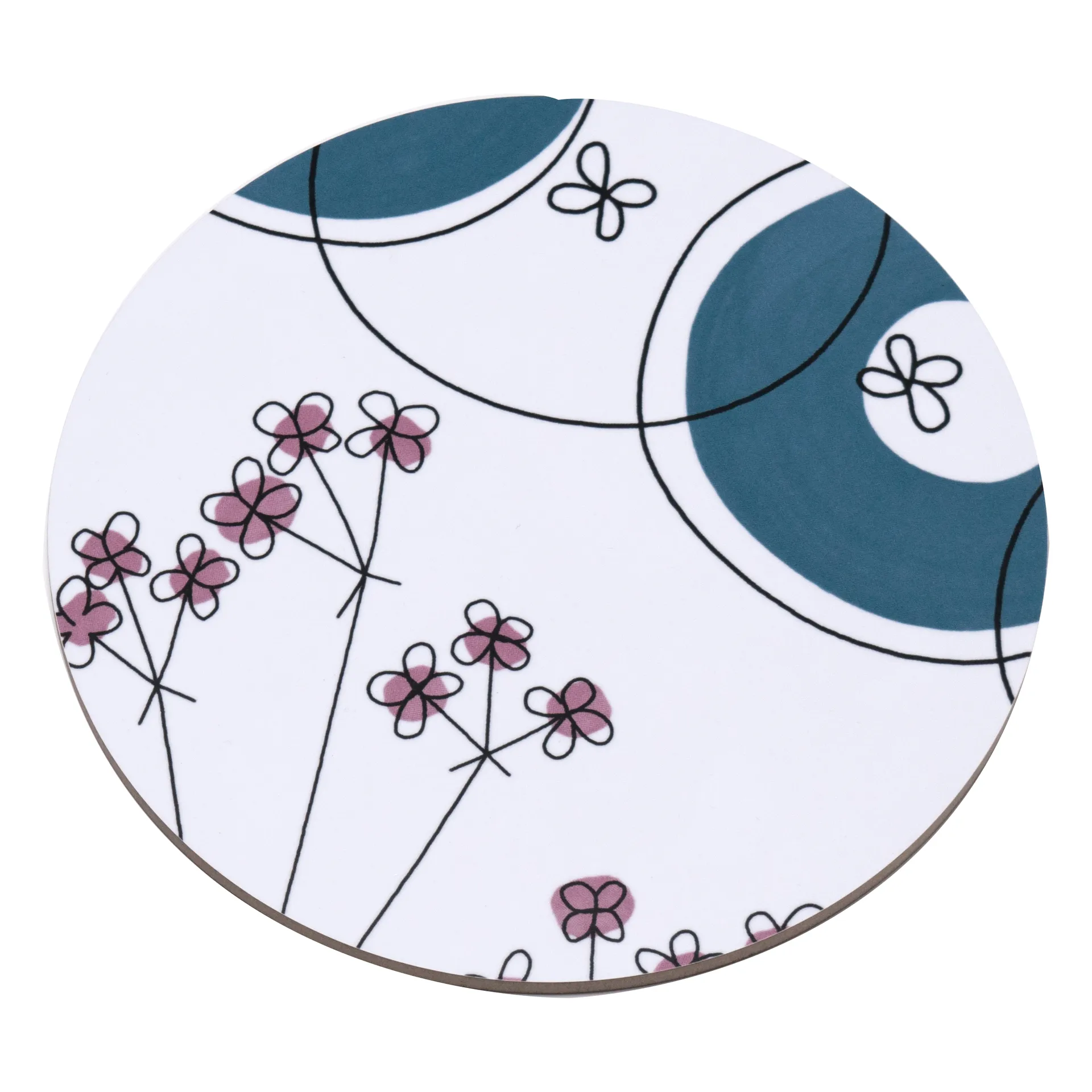 Almedahls 复古野餐隔热垫, 蓝色-粉色 Almedahls