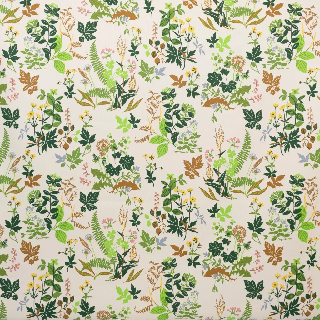 Ängsö 桌布 145x250cm, 多色混米色 Almedahls