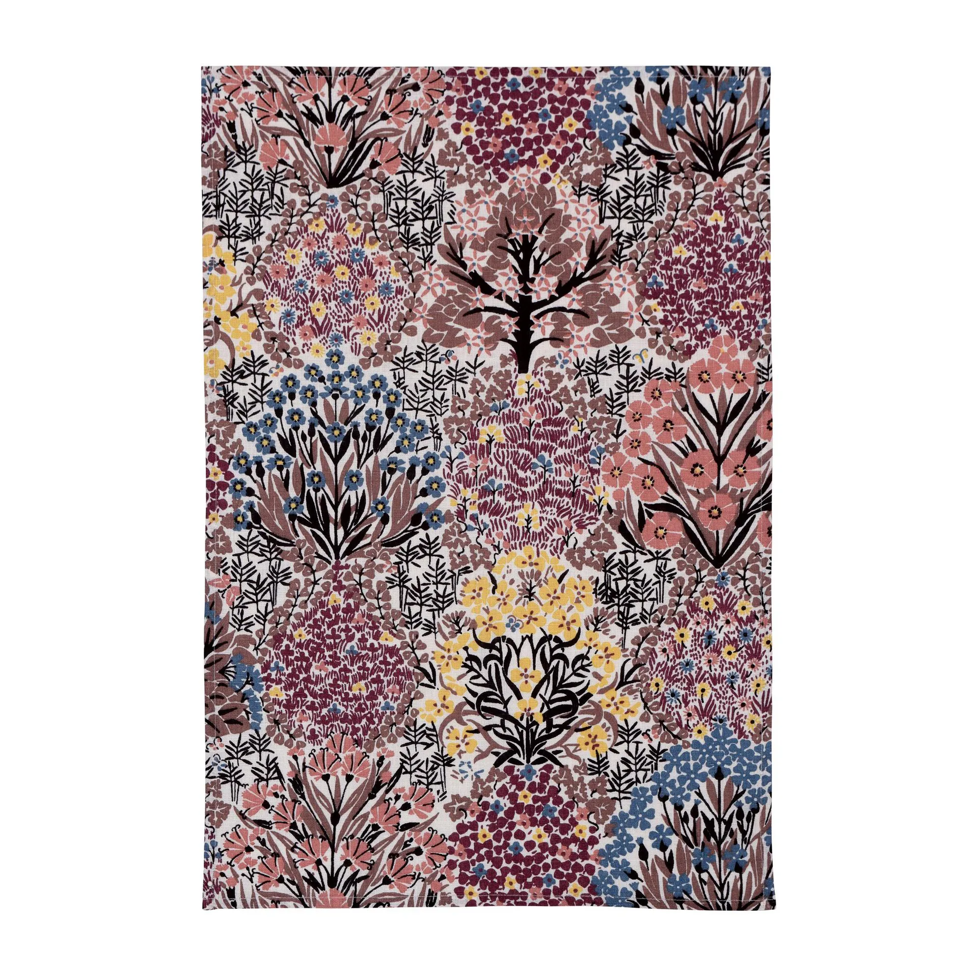 Botanical Garden 厨房巾 40x70 cm, Pink brown Almedahls