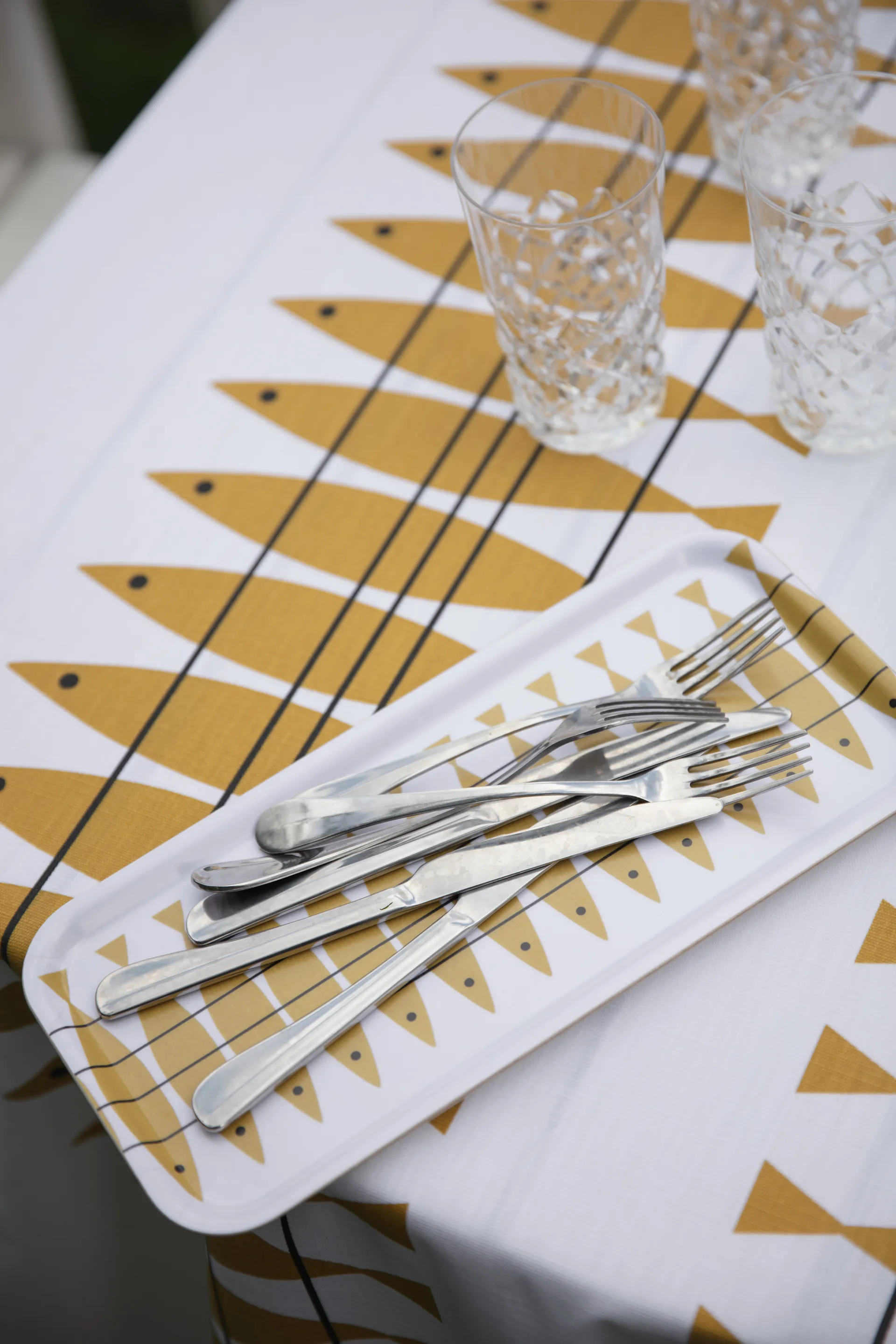 Herring 托盘 15x32 cm, 赭石 Almedahls