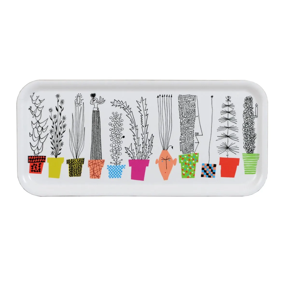 Italiensk blomsterhylla 托盘, 32x15cm Almedahls