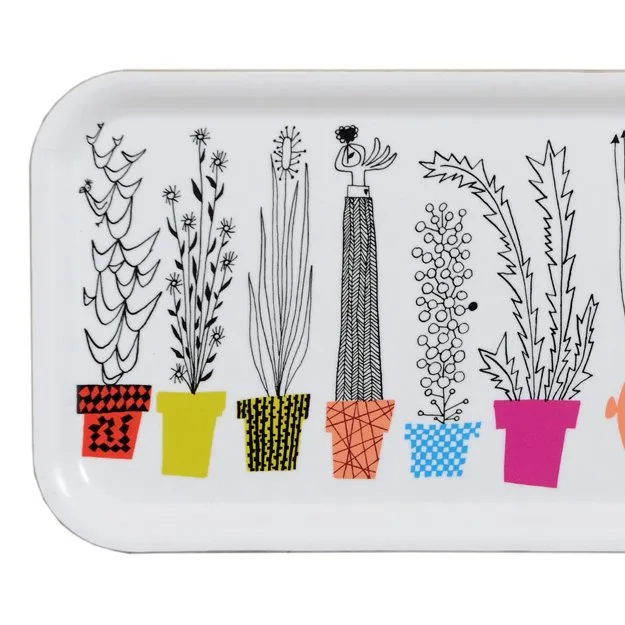 Italiensk blomsterhylla 托盘, 32x15cm Almedahls