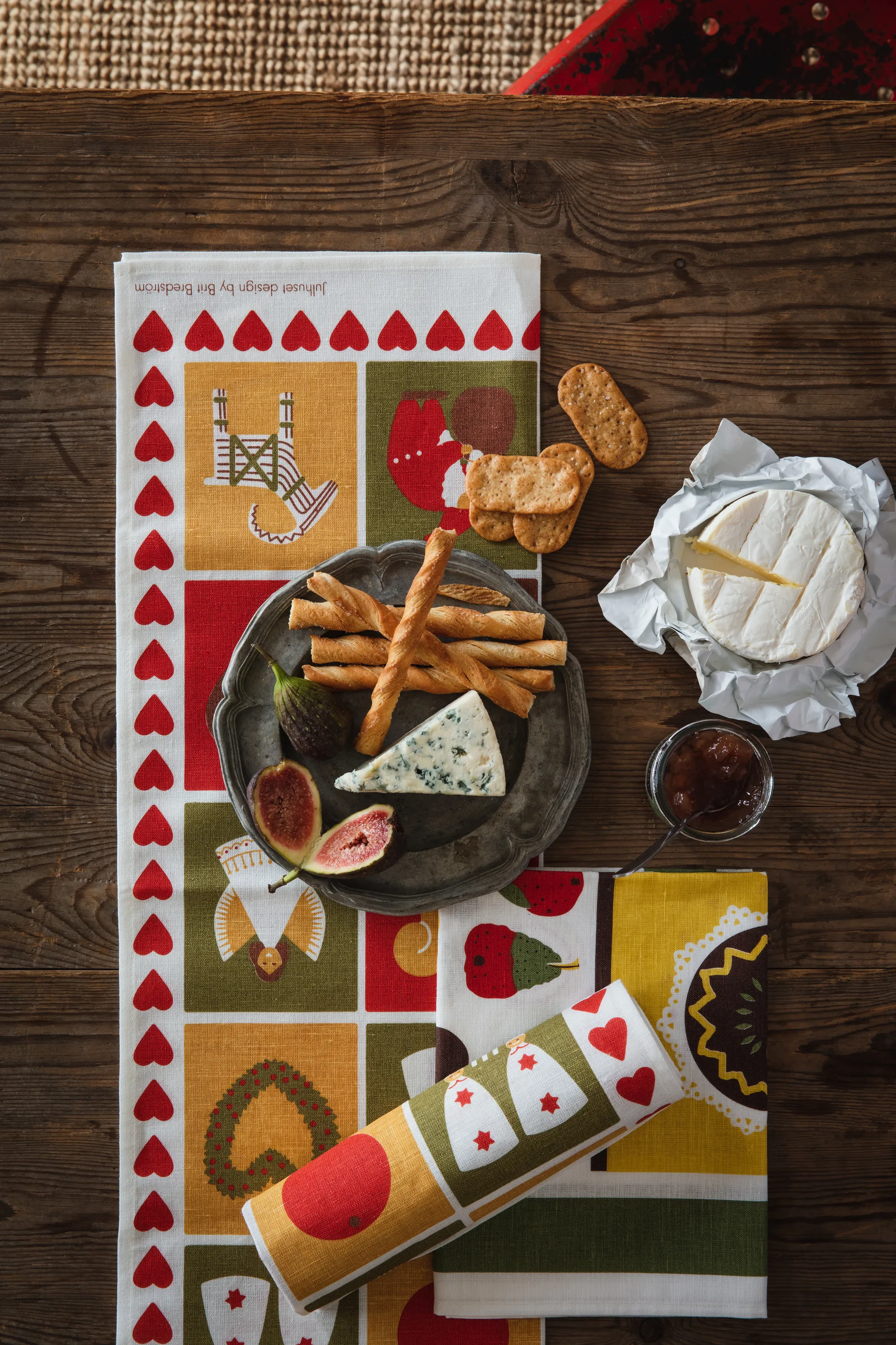 Julhuset 厨房巾, 47x70 cm Almedahls