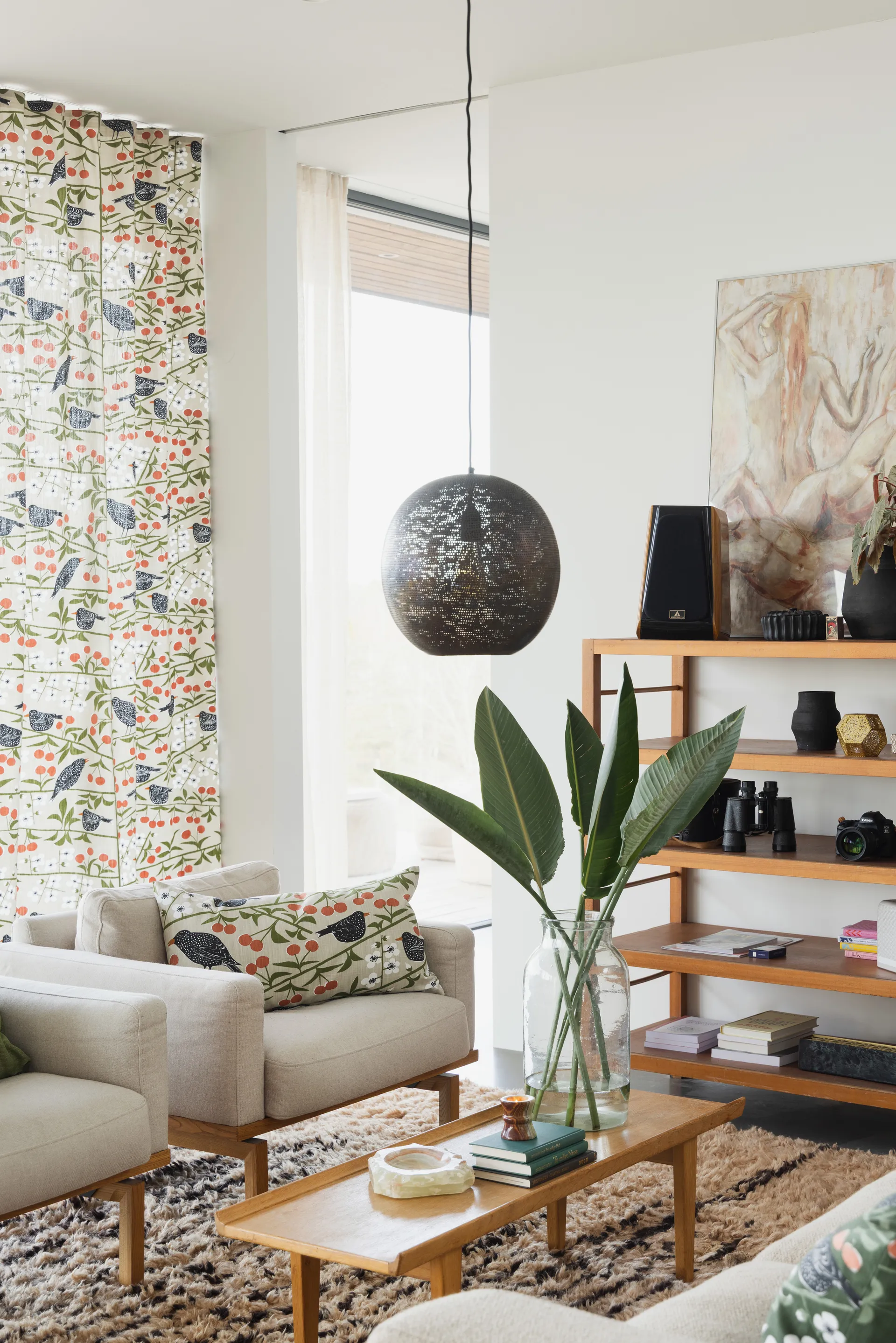 Körsbärsträdgården 纺织品, 米色 Almedahls