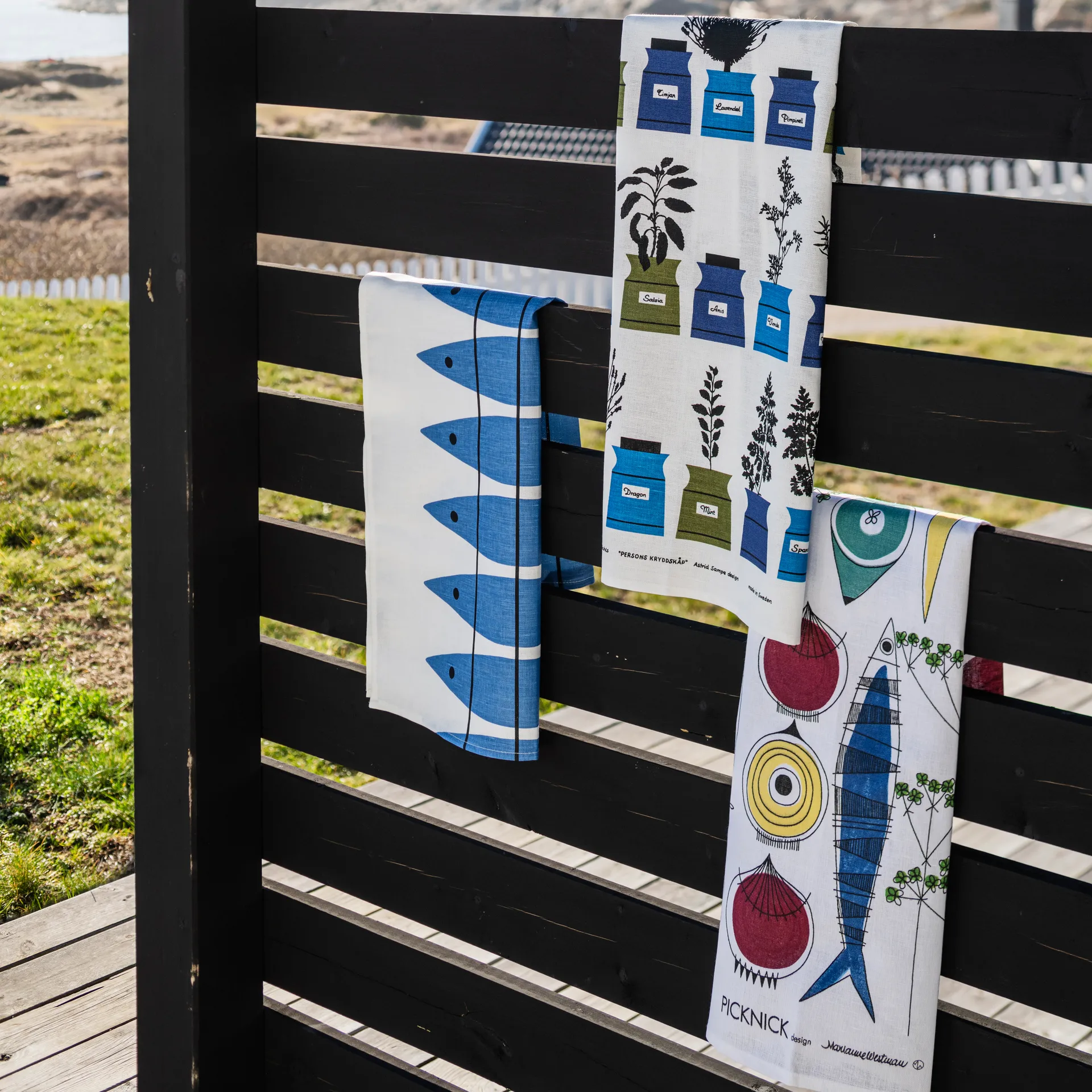 Picknick 厨房巾, 47x70 cm Almedahls